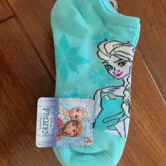 Disney Frozen Princess 12 pair Low Cut Socks One Size (4-10) Elza~Anna 6… - Picture 2 of 12